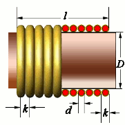 on-line one layer inductor solenoid calculator