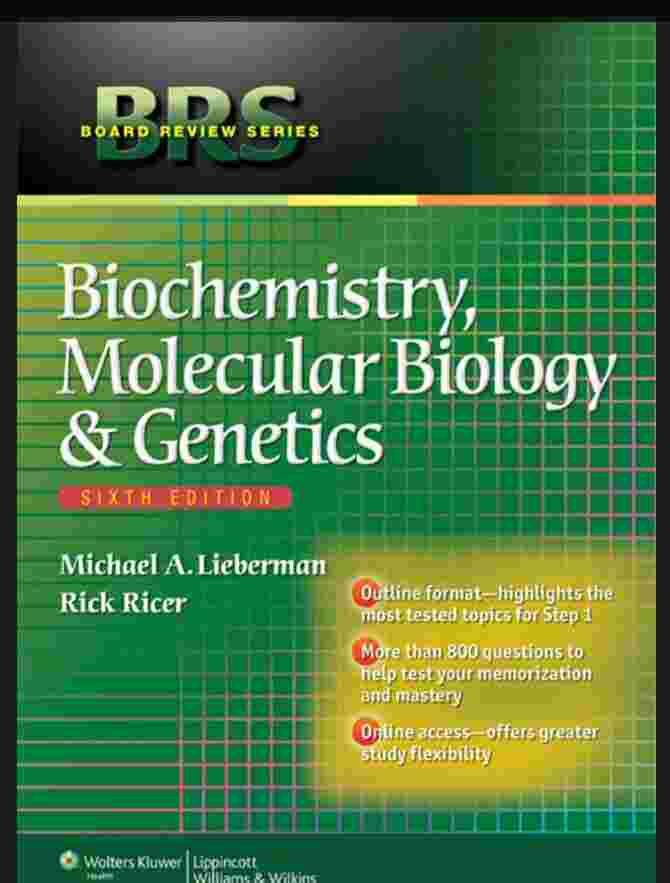 کتاب BRS Biochemistry Molecular Biology And Genetics Sixth Edition ...